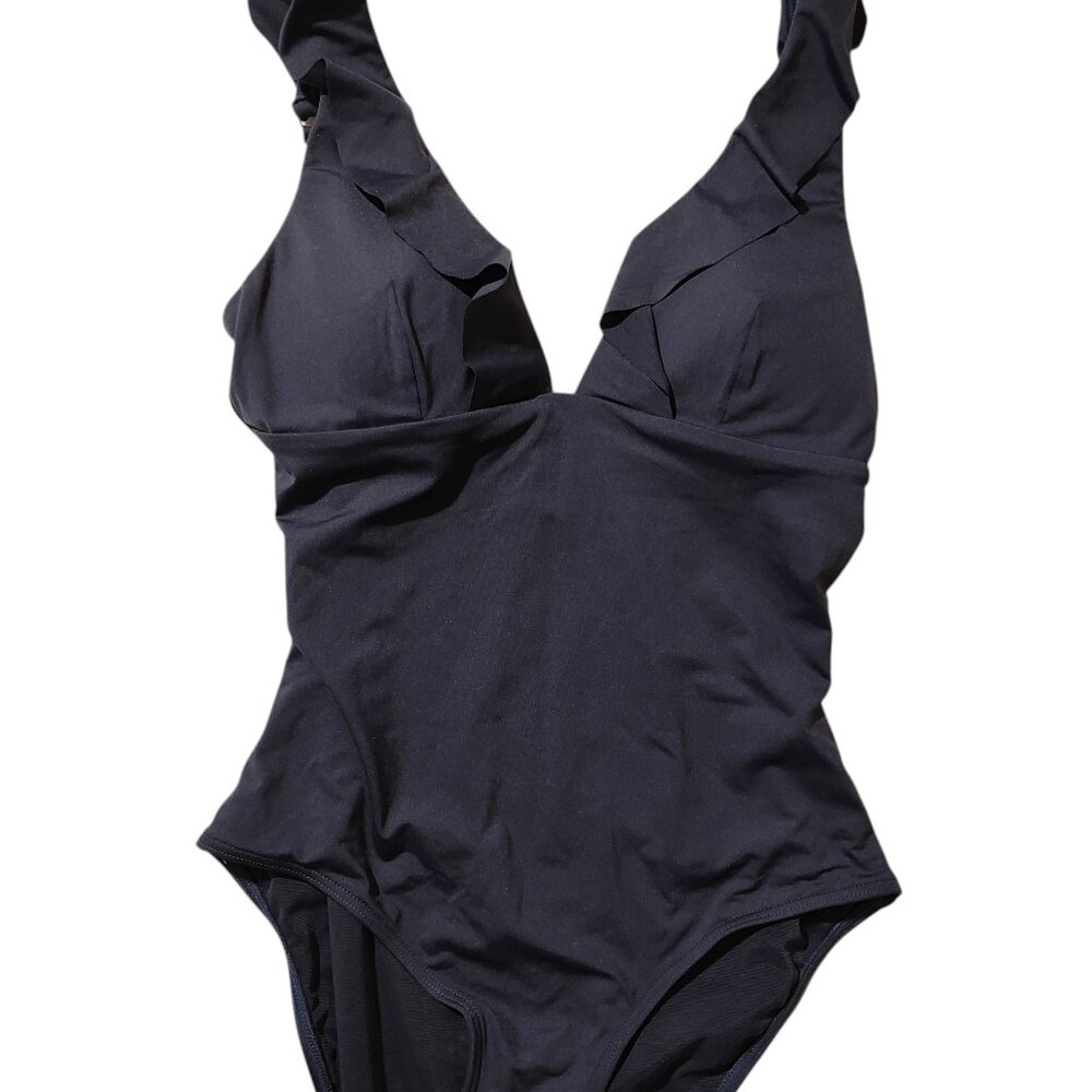 Sea Level Swim Australia Women's Size‎ 12 Eco Essentials Frill 1 Piece Swimsuit View 3